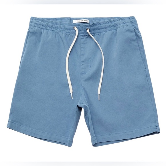 Pacsun Blue Twill Volley Shorts Men’s Size Small NWT - Picture 5 of 9